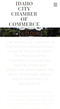 Mobile Screenshot of idahocitychamber.org