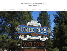 Tablet Screenshot of idahocitychamber.org